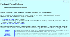 Desktop Screenshot of pghpoetryexchange.pghfree.net